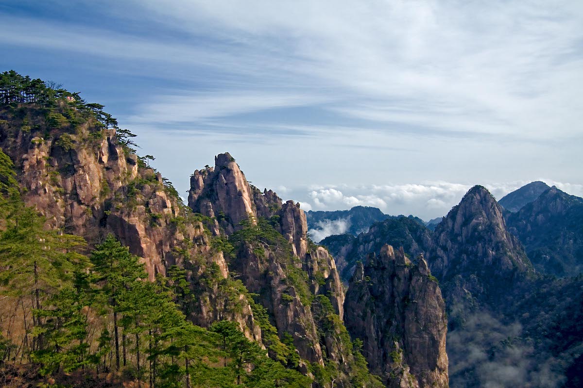 Huangshan China Nationalpark