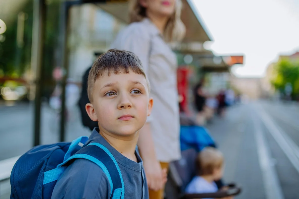 Boy in the street